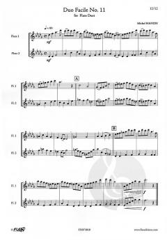 11 Easy Duets von Michel Hanon 