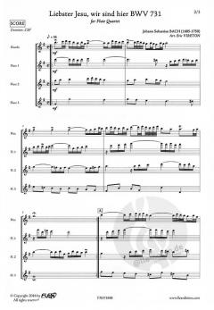 Liebster Jesu, wir sind hier BWV 731 von Johann Sebastian Bach 