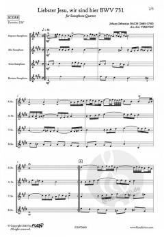 Liebster Jesu, wir sind hier BWV 731 von Johann Sebastian Bach 