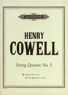 Streichquartett Nr. 5 von Henry Cowell im Alle Noten Shop kaufen