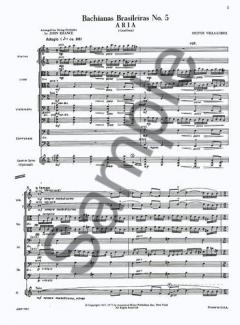 Aria Bachianas Brasileiras Nr. 5 von Hector Villa-Lobos 