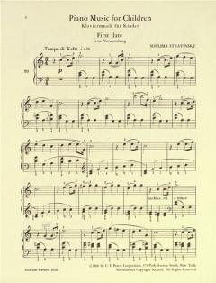 Klaviermusik für Kinder Band 2 von Soulima Strawinsky im Alle Noten Shop kaufen