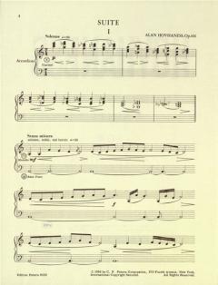 Suite Op. 166 von Alan Hovhaness 