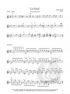 La Follia von Marlo Strauß für Mandoline solo im Alle Noten Shop kaufen (Partitur)