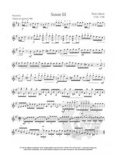 Sonate Nr. III von Pietro Denis 