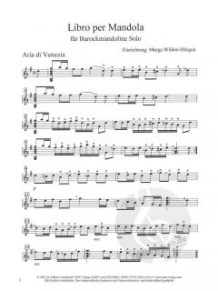 Libro per Mandola von Matteo Caccini 