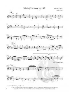 Silvia (Gavotta) op. 187 von Raffaele Calace für Mandoline solo im Alle Noten Shop kaufen (Partitur)