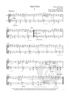 Suite G-Dur von Francesco Piccone 