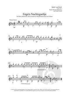 Engels Nachtegaeltje von Jakob van Eyck für Flöte (Mandoline oder ein anderes Melodieinstrument) und Gitarre im Alle Noten Shop kaufen