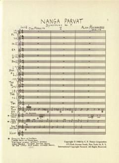Sinfonie Nr. 7 op. 178 Nanga Parvat (Alan Hovhaness) 