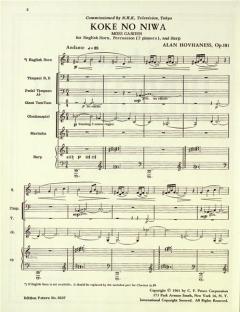 Koke No Niwa (Moss Garden) op. 181 (Alan Hovhaness) 