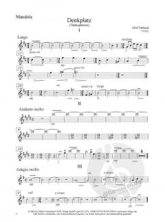 Denkplatz (Tänkeplatsen) von Olof Näslund für Gitarre und Zupforchester im Alle Noten Shop kaufen (Partitur)