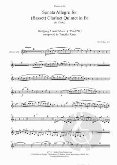 Sonata Allegro von Wolfgang Amadeus Mozart 