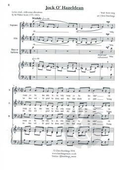 3 Traditional Scottish Arrangements von Chris Hutchings 