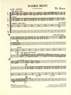 Double Music von John Cage für Schlaginstrumente im Alle Noten Shop kaufen (Partitur)