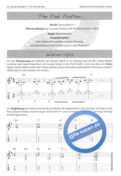 Realtime Movie Standards für Gitarre von Bernd Kiltz 