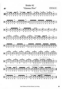 88 Snare Etüden 1 (Andy Gillmann) 