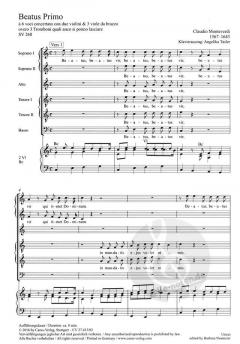 Beatus Primo SV 268 (Claudio Monteverdi) 