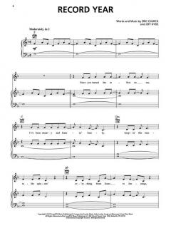 Record Year von Eric Church 