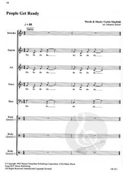 A Cappella Grooving 1 - Chorpartitur (Johannes Steiner) 