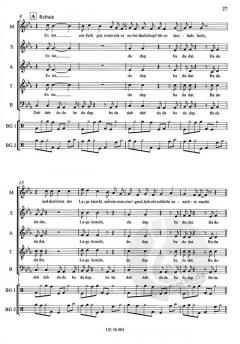 A Cappella Grooving 1 - Chorpartitur (Johannes Steiner) 