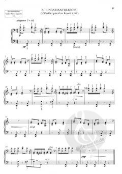 10 Easy Pieces von Béla Bartók 