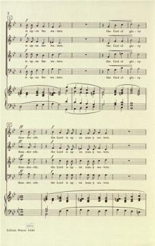 The God Of Glory Thundereth op. 140 (Alan Hovhaness) 