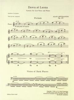 Dawn At Laona op. 153 von Alan Hovhaness 
