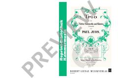 Trio op. 17 von Paul Juon 