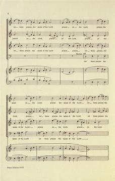 Let them praise The name Of The Lord! op. 160a (Alan Hovhaness) 