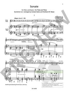 Sonate von Claude Debussy 