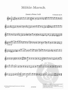 Militär-Marsch op. 16 von Willy Brandt 