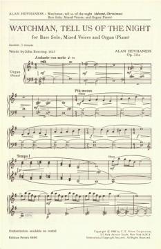 Watchman, Tell Us Of The Night op. 34a (Alan Hovhaness) 