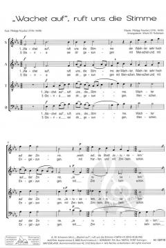 'Wachet auf', ruft uns die Stimme (Philipp Nicolai) 