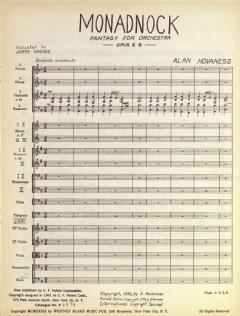 Monadnock op. 2b von Alan Hovhaness 