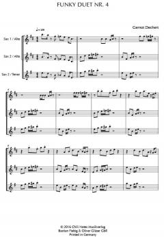 Funky Duets von Gernot Dechert 