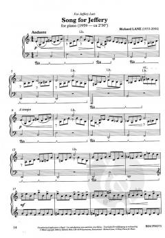 14 Easy Pieces von Richard Lane 