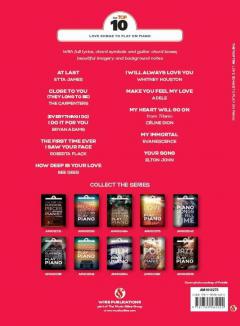 The Top Ten Love Songs To Play On Piano 