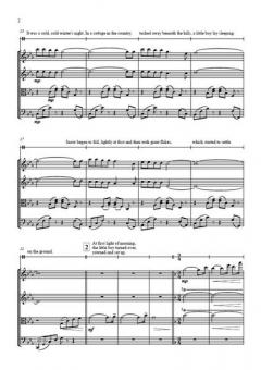 The Snowman for String Quartet von Howard Blake 