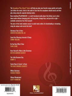 Saxophone Play-Along Vol. 9: Christmas 