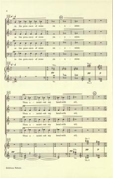 Thou Preparest A Table (Psalm 23, 5f) op. 188c (Alan Hovhaness) 