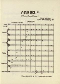 Wind Drum op. 183 von Alain Hovhaness 