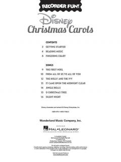 Disney Christmas Carols 