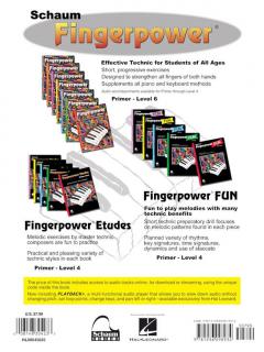Fingerpower Level 3 Book/Online Audio Pack von John W. Schaum 