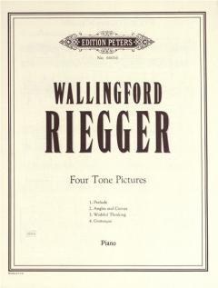 Tone Pictures op. 14 Nr. 1-4 von Wallingford Riegger für Klavier im Alle Noten Shop kaufen