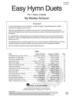 Easy Hymn Duets 