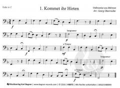 Weihnachtliche Weisen - 'Stern von Bethlehem' (Obermüller Musikanten) 