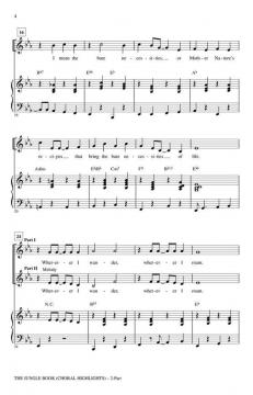 Choral Highlights from 'The Jungle Book' 