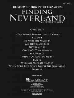 Finding Neverland - Easy Piano Selections von Gary Barlow 
