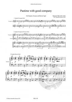 Pastime with good company (Henry VIII) 